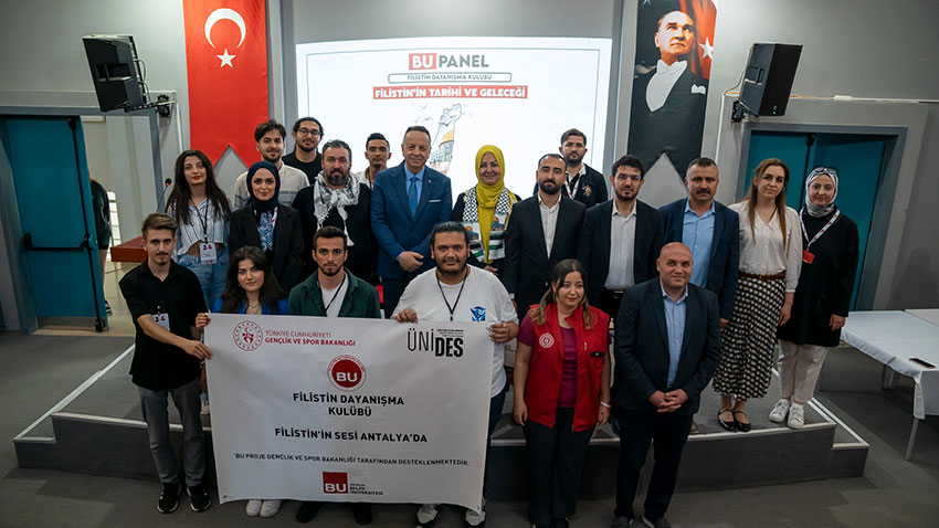 Filistin'in çığlığı Antalya'da yankılandı