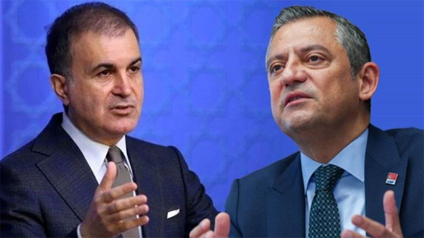 Ömer Çelik Özgür Özel'i topa tuttu