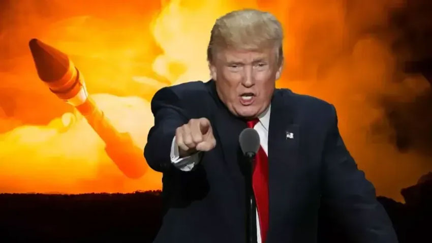 Donald Trump İran'a rest çekti!