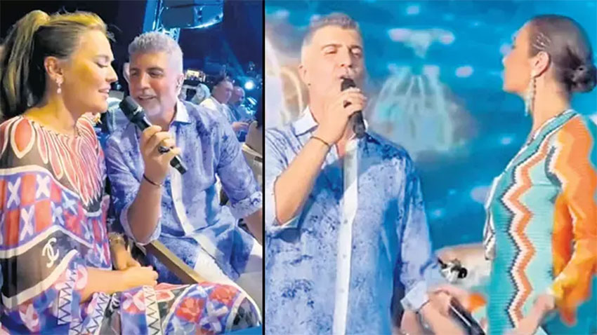 Özcan Deniz ile Sıla'dan sürpriz düet