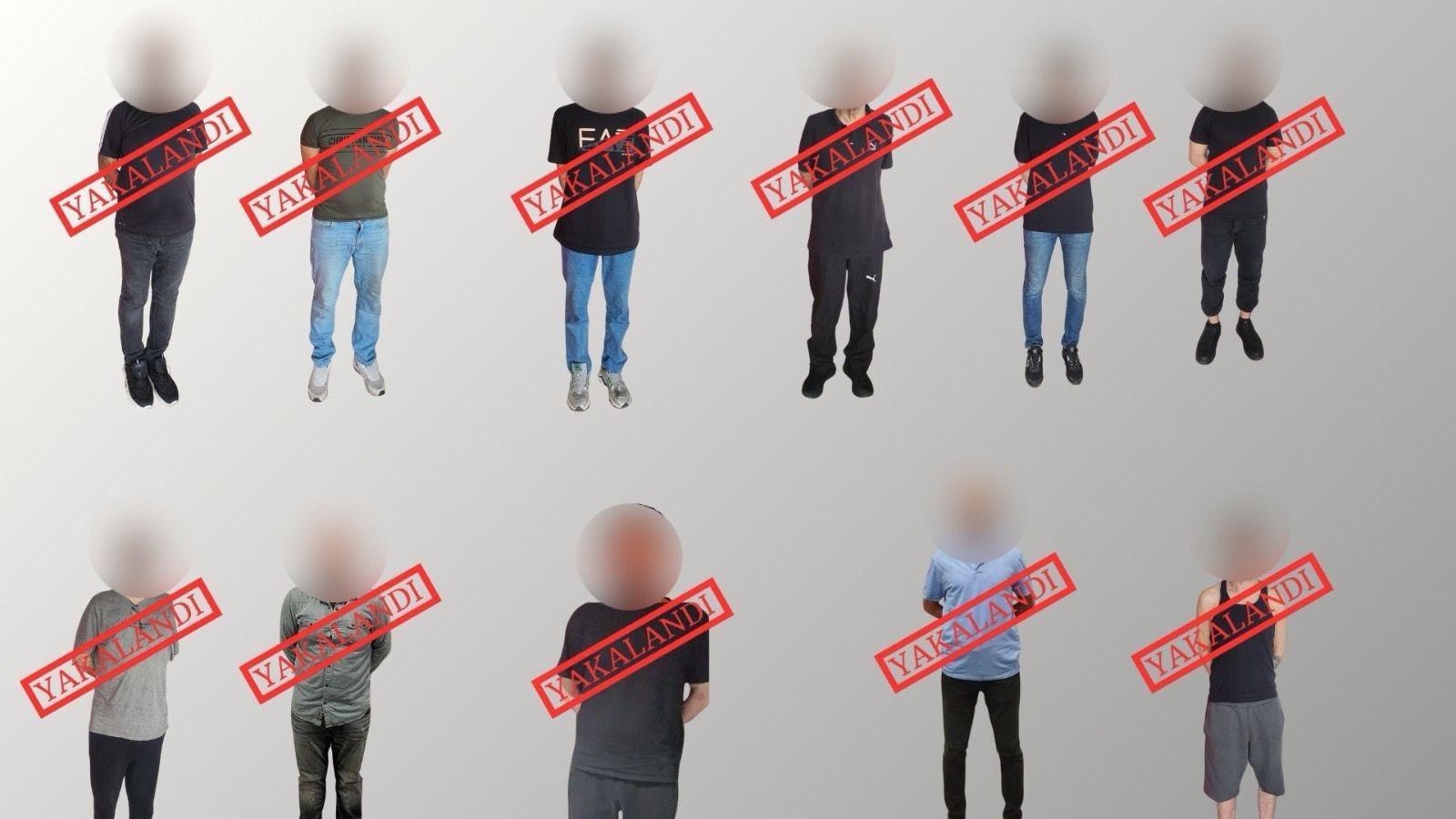 Kırmızı bültenle aranan 11 suçlu Türkiye'ye iade edildi