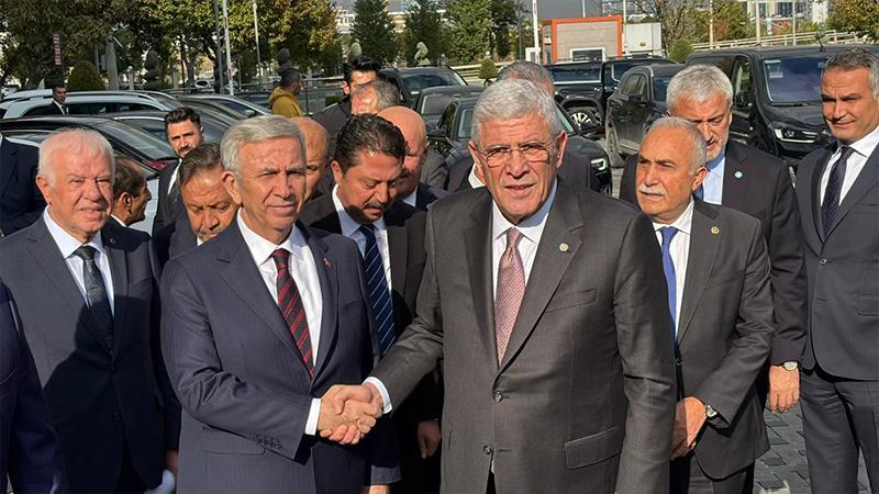 Dervişoğlu'ndan Mansur Yavaş'a ziyaret