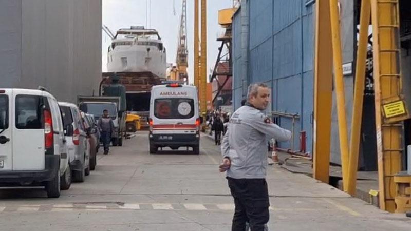Tuzla'da gemide patlama: 1 ölü 4 yaralı