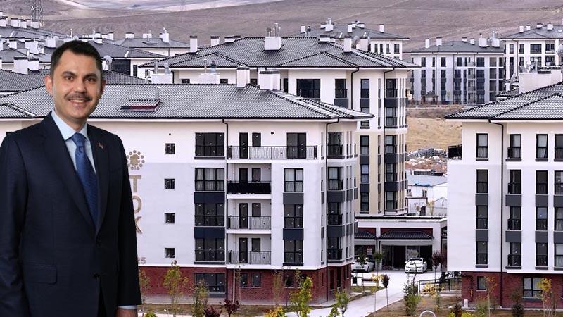 Bakan Kurum'dan 'sosyal konut' paylaşımı