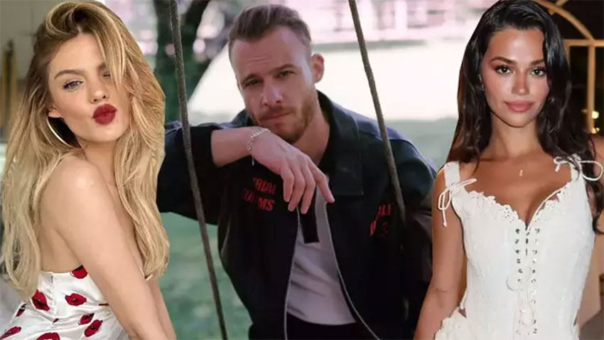Kerem Bürsin'in yeni ve eski sevgilisi arkadaş çıktı!
