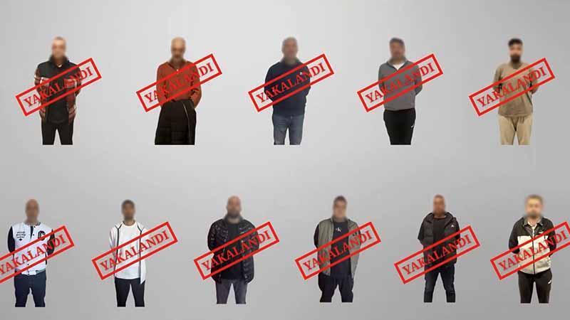 Kırmızı bültenle aranan 11 suçlu Türkiye'ye getirildi