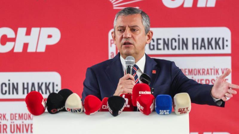 Özgür Özel “YÖK’ü yok etmeye geliyoruz”