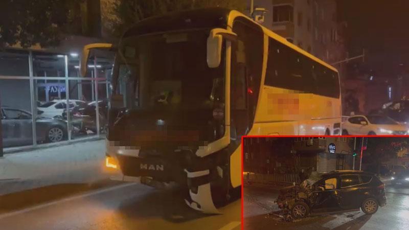 Bayrampaşa'da faciadan dönüldü