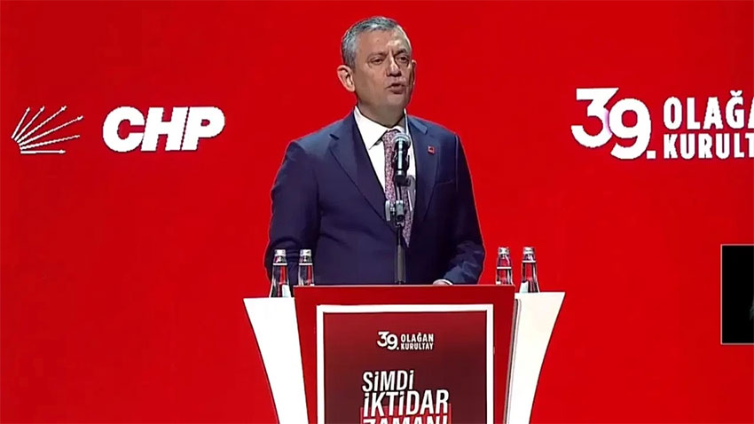 Özgür Özel'den Kurultay'da iddialı sözler