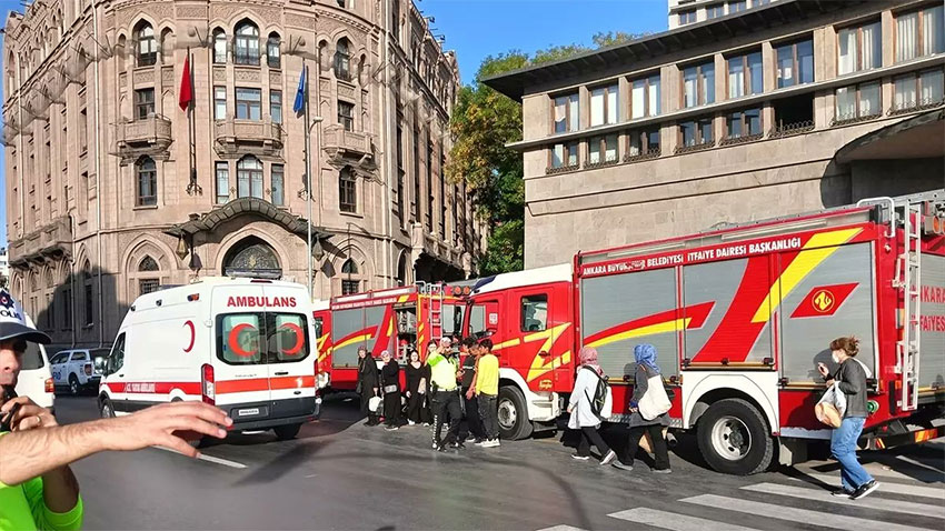 Ankara Sosyal Bilimler Üniversitesi'nde patlama