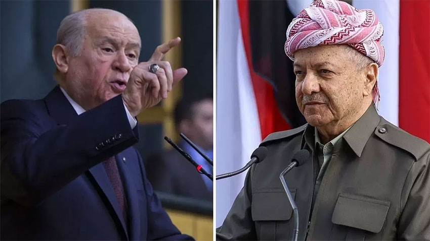 Bahçeli'den Barzani'ye "Bozkurt" yanıtı