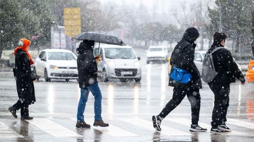 Meteoroloji’den kar ve fırtına uyarısı