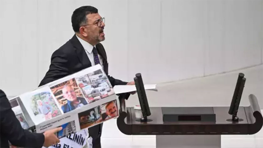TBMM'de yine yumruklar konuştu!