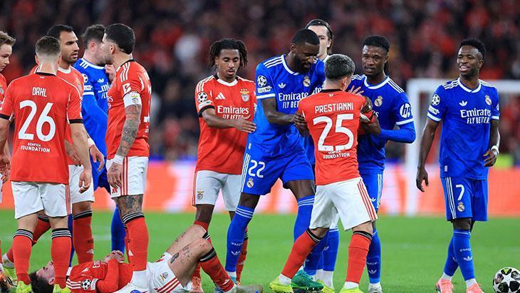 UEFA Şampiyonlar Ligi'nde Vinicius'a ırkçı saldırı!