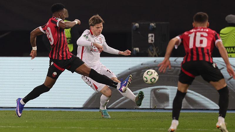 Samsunspor Shkendija'yı deplasmanda devirdi
