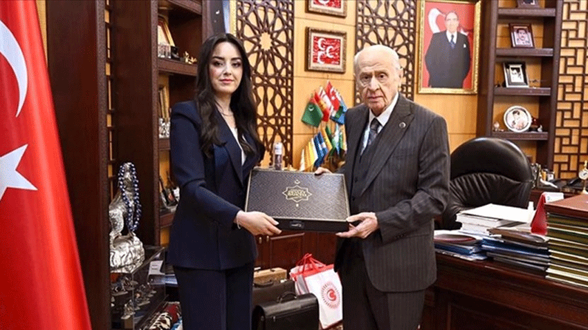"Eserlerle Devlet Bahçeli" kitabı yayımlandı