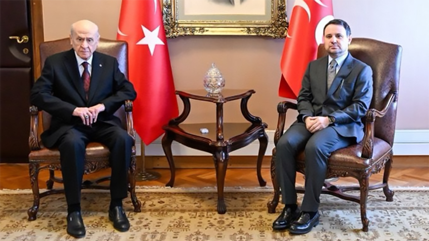 Akın Gürlek’ten Bahçeli’ye ziyaret