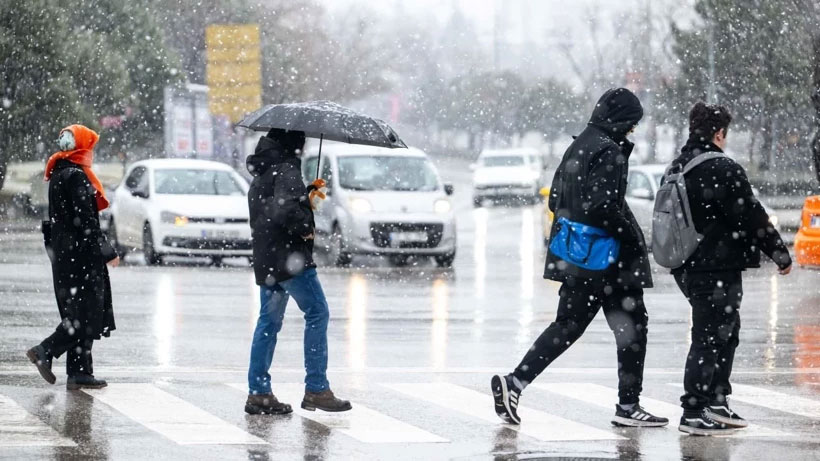13 il için sarı kodlu yağış uyarısı