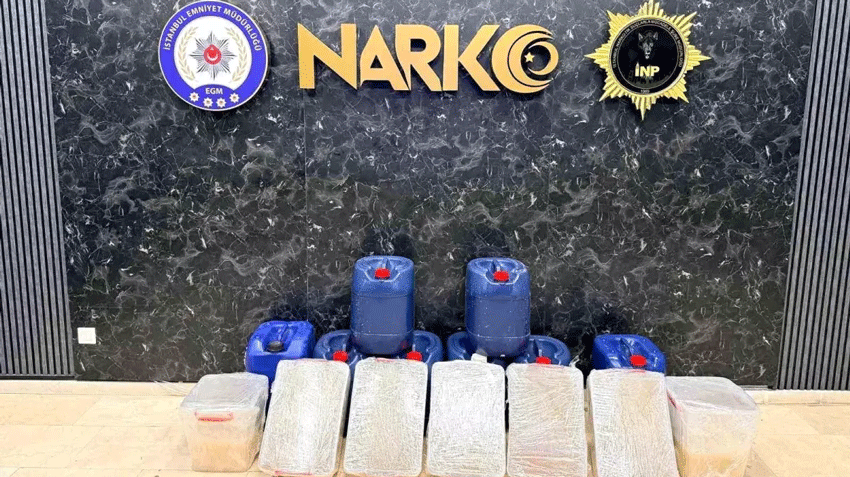 İstanbul'da uyuşturucu operasyonu