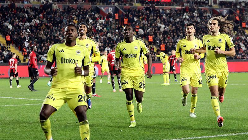 Fenerbahçe Gaziantep FK'yı gole boğdu