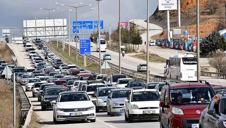 Bayram tatilinden dönüş çilesi başladı!