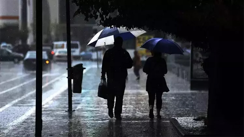 Meteoroloji'den 5 ile sarı kodlu uyarı