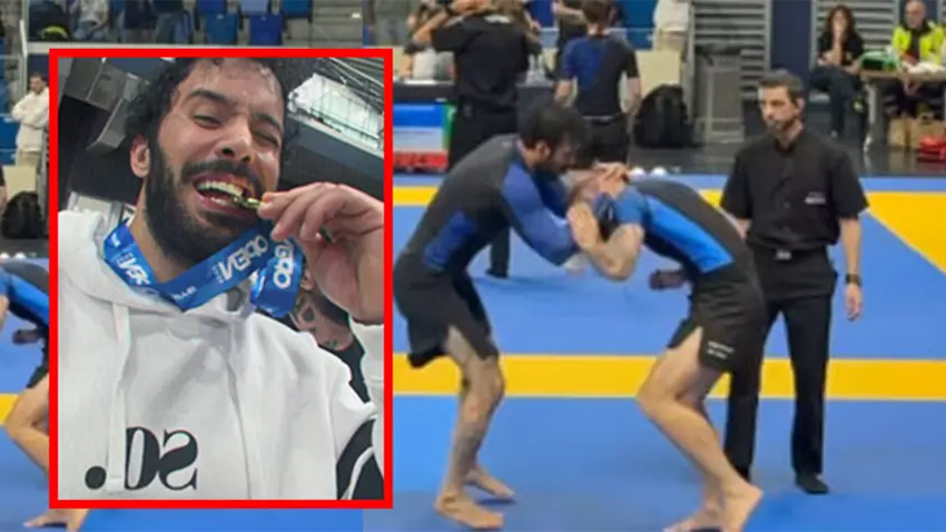 Barış Arduç Jiu-Jitsu'da altın madalya kazandı