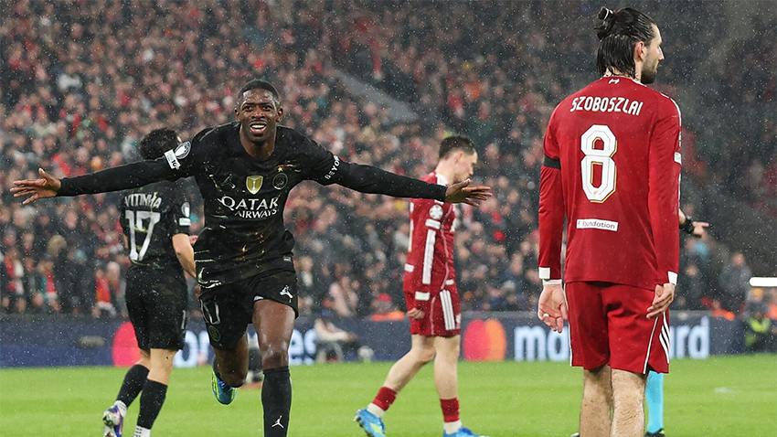 PSG Liverpool’u eleyerek yarı finalde