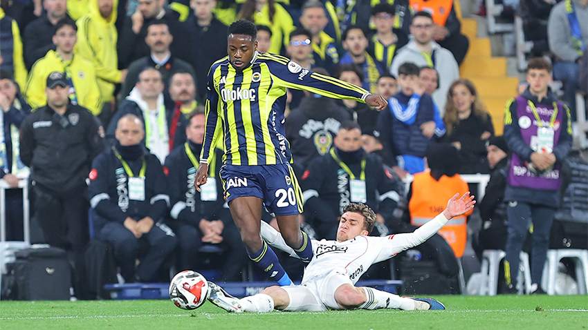 Fenerbahçe Beşiktaş'ı son dakikada devirdi