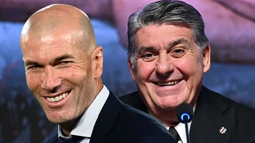 Beşiktaş'ta Zinedine Zidane hayal kırıklığı