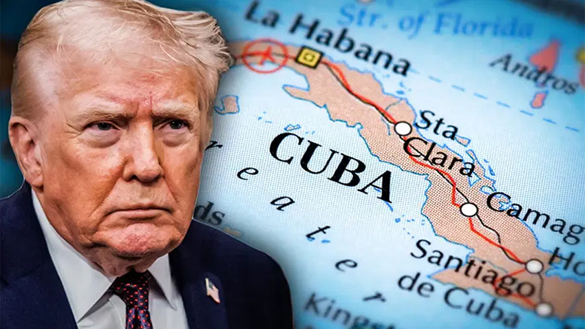 Trump Küba'yı hedef gösterdi
