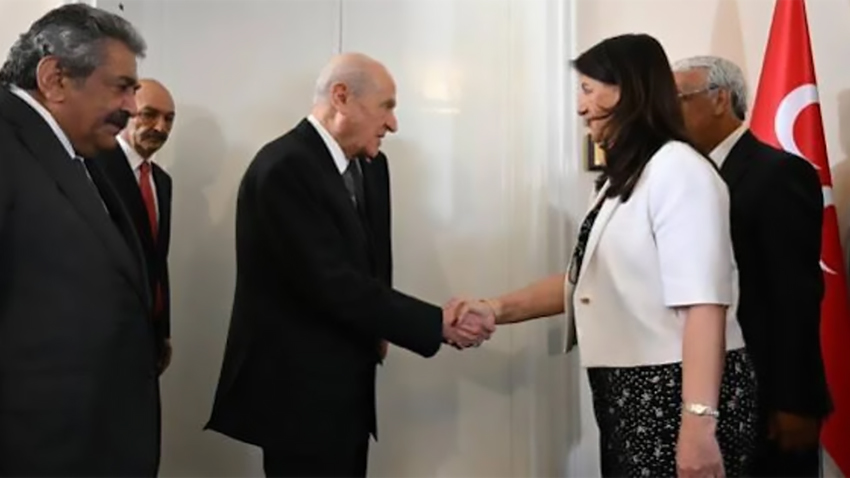 DEM Parti'den Bahçeli'ye kritik ziyaret!