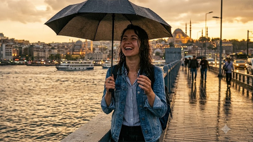 İstanbul'a sağanak yağış geliyor!