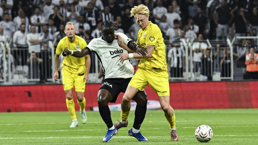 Beşiktaş, Hradec Kralove'u mağlup etti