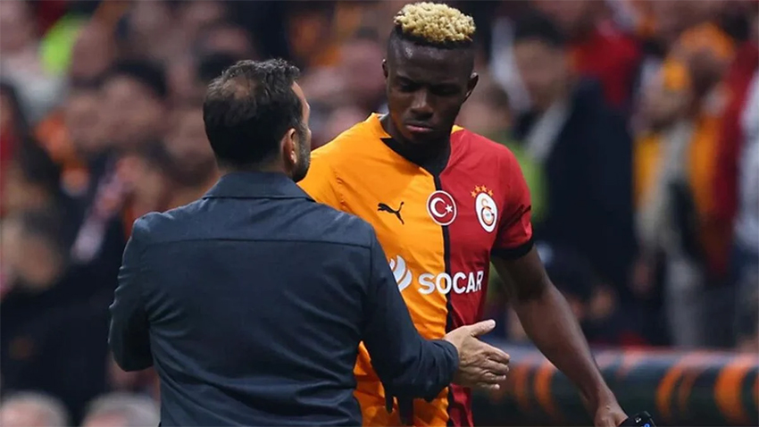 Okan Buruk'tan Victor Osimhen'e özel uyarı