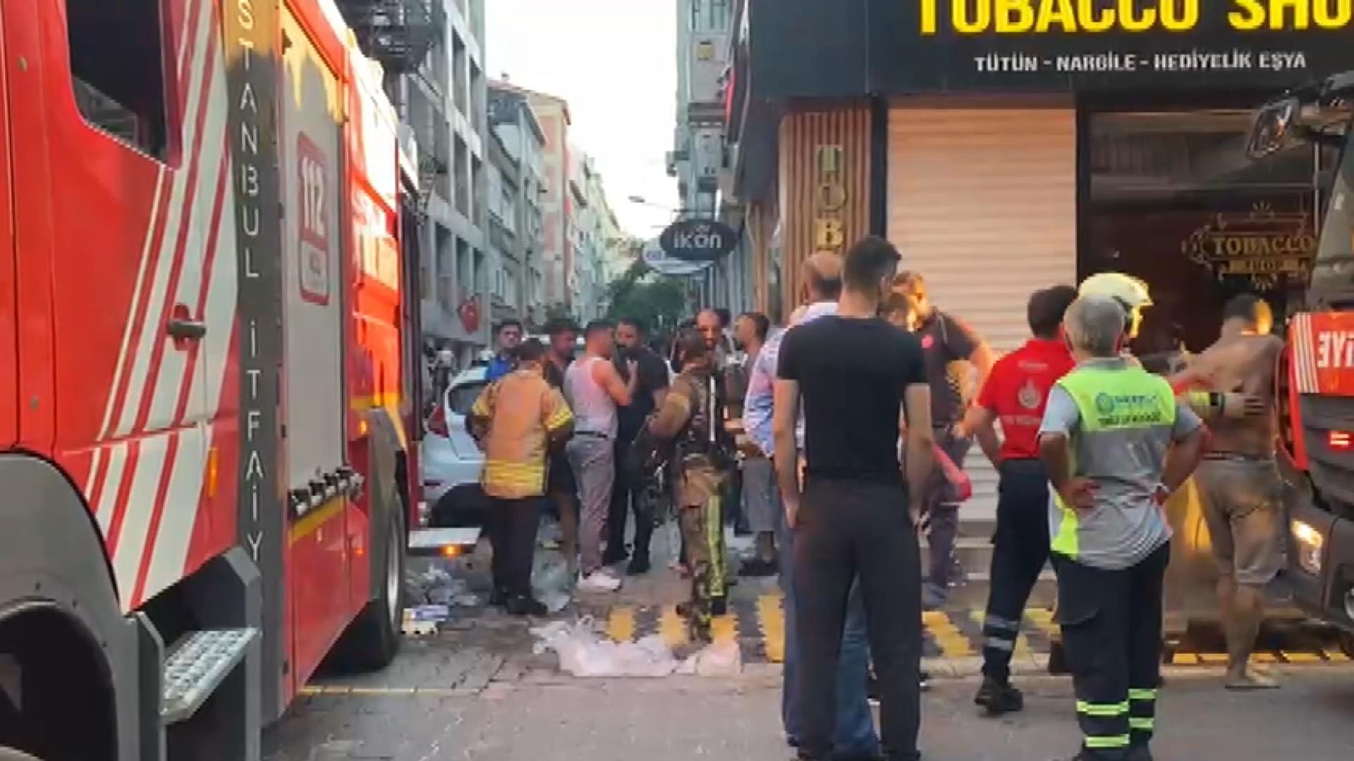 Bakırköy'de otelde yangın faciası