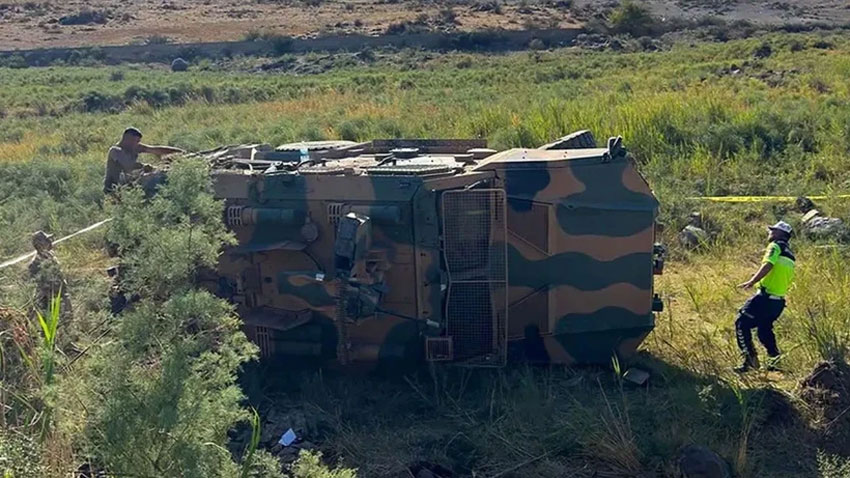 Iğdır'da askeri araç devrildi: 1 şehit