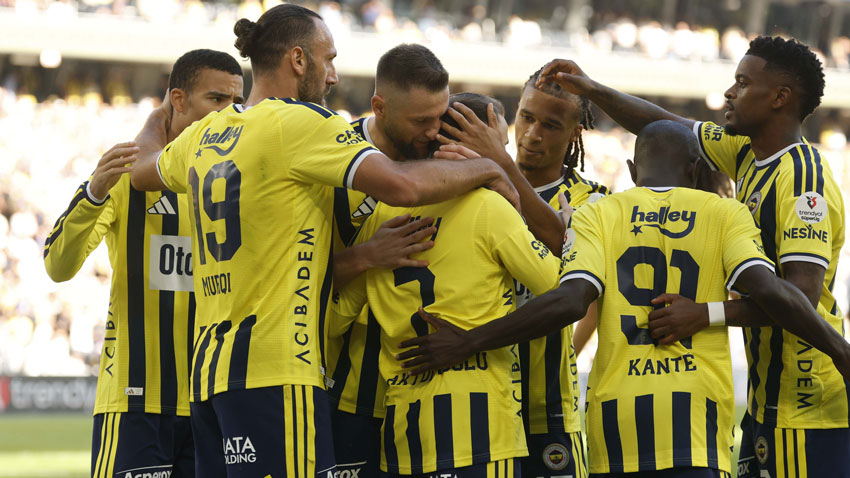 Fenerbahçe'den gol yağmuru