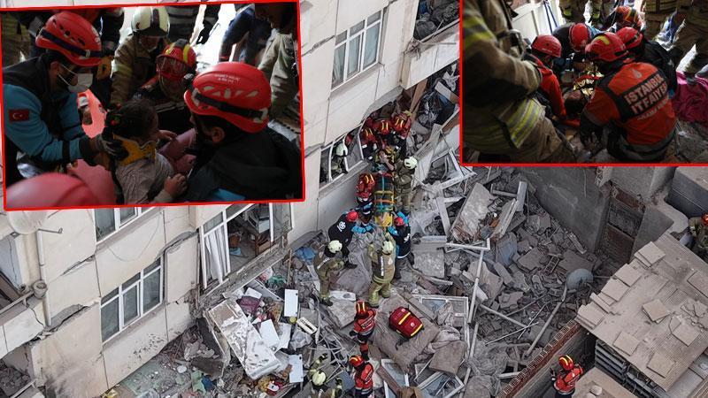 Maltepe 7 katlı binada çökmesinden acı haber